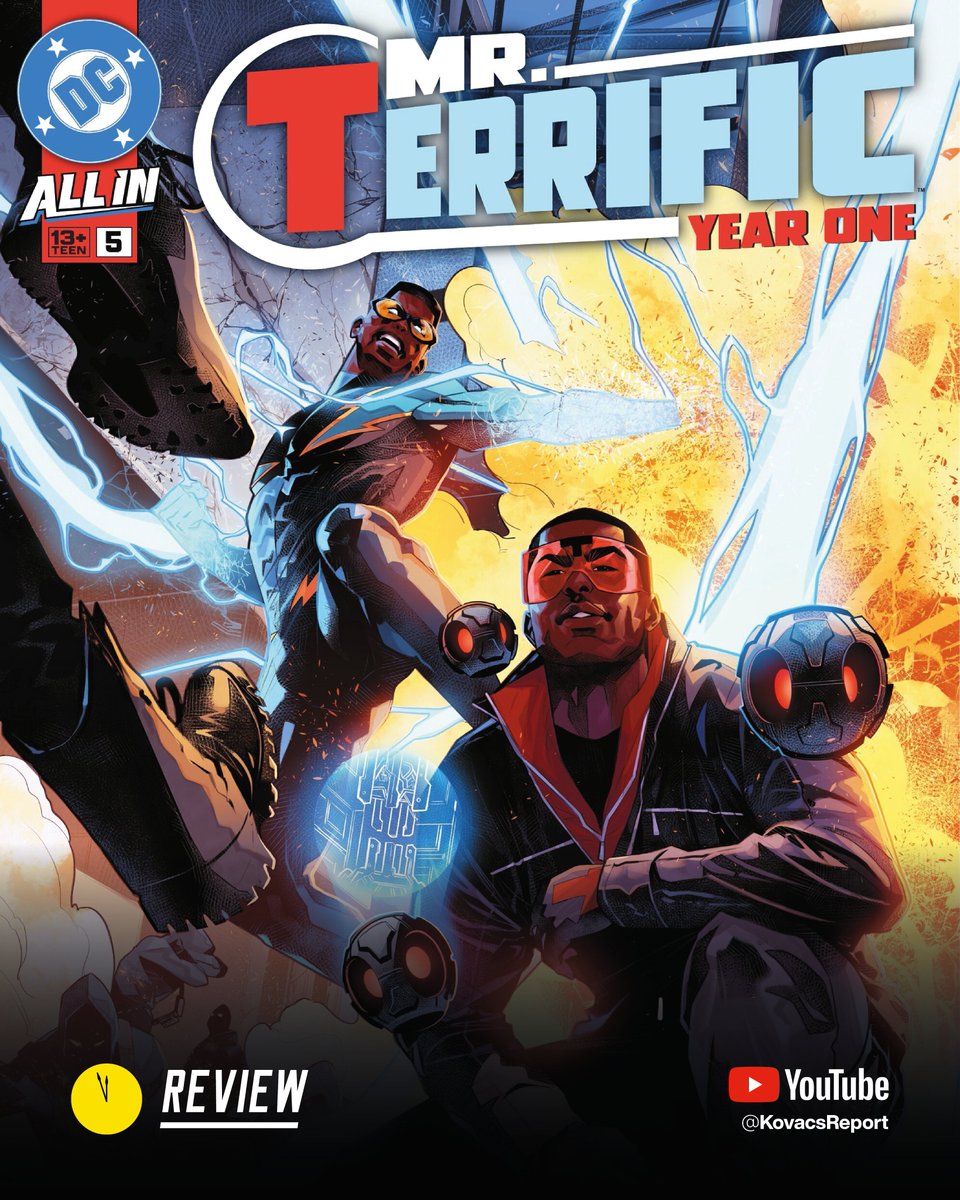 Mr. Terrific: Year One #5 Review - Mr. Terrific and Black Lightning Team-Up!
youtu.be/Qc45cRalyi4

Follow/Support The Kovacs Report:
I | X | FB | Bluesky | Reddit | LOCG |Patreon: @kovacsreport

Al Letson @al_letson
Valentine De Landro
DC Comics @dcofficial

#comicbookreview