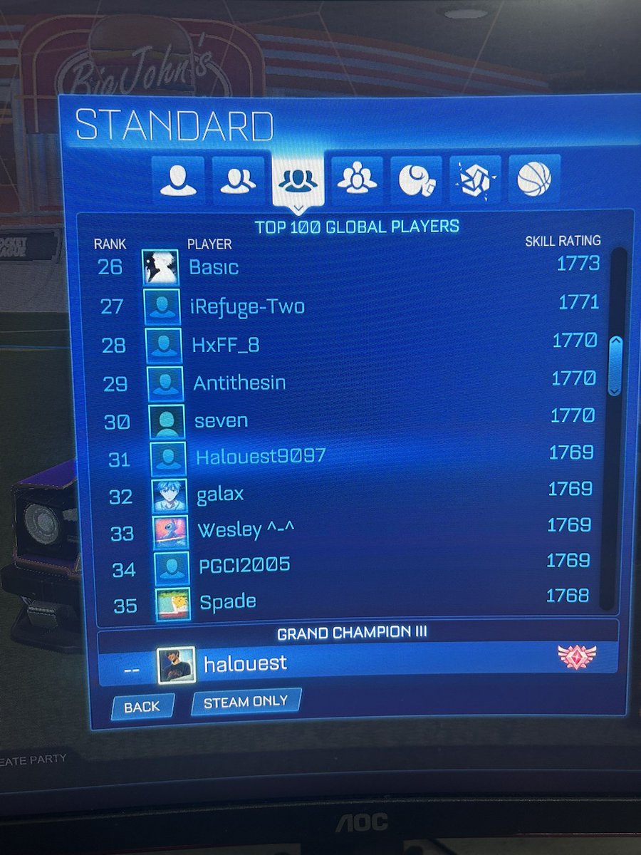 On est LF1 avec <a href="/JennaaRL/">Jenna</a> pour la LAN « TernoisCom Games Cup» sous la structure <a href="/Rise_eSport_X/">Rise eSport</a> ( défrayés ) avec <a href="/PrawnyTv/">Prawny</a> et <a href="/Tonin93_RL/">Tonin</a> au cast !

On est ultra motivés et surtout bons en 3s en ce moment 
Hésitez pas à me DM ici ou sur ds : halouest