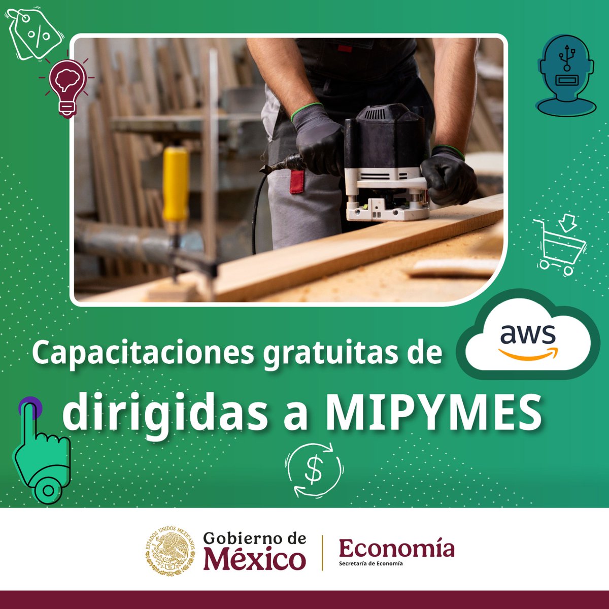 SE_mx's tweet image. ¡Es tiempo de que lleves tu #MIPYME al siguiente nivel! 🚀

Aprende los fundamentos que te abrirán el camino hacia la nube y la #InteligenciaArtificial.

🔗 Aprende cómo en 👉🏽
aws-hecho-en-mexico.ontidwit.com/#/