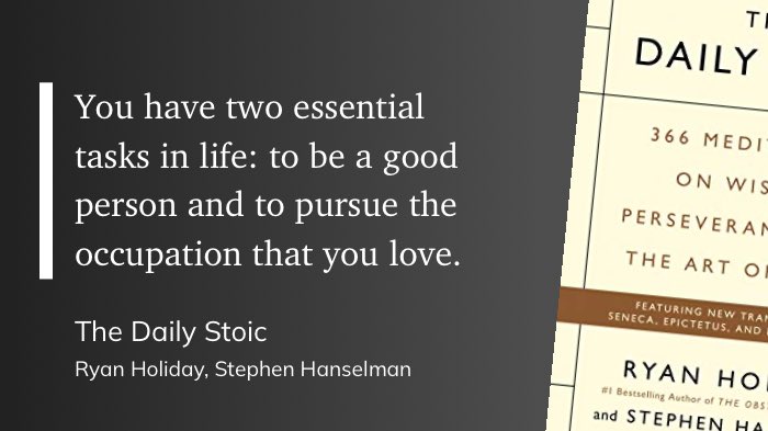 Everything else is a distraction