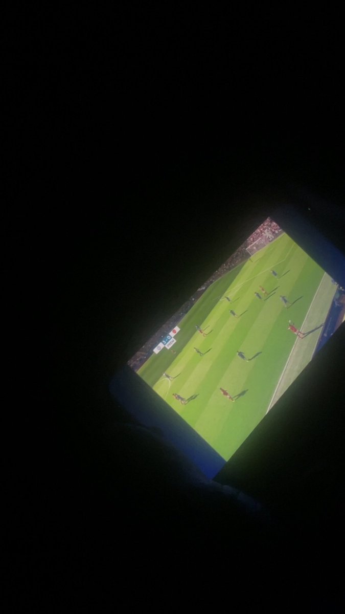 Bro watched the entire match in the bus… 2013/2014 season guy…