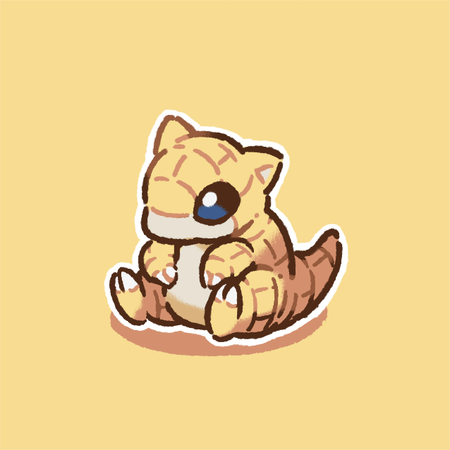 smearg's tweet image. lil baby sandshrew 🐁🏜️