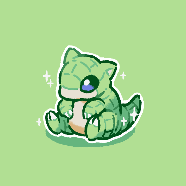 smearg's tweet image. lil baby sandshrew 🐁🏜️