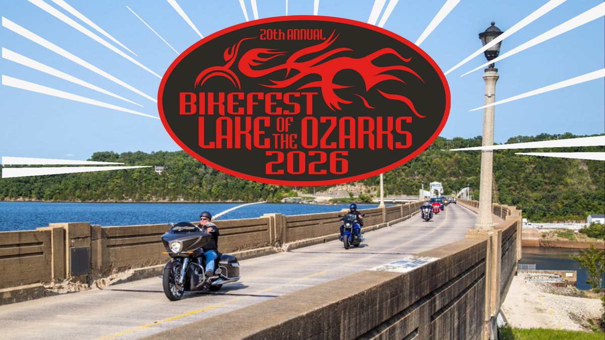 🏍️𝗪𝗵𝗮𝘁 𝗮 𝗿𝗶𝗱𝗲! Thanks to YOU, Lake of the Ozarks Bikefest 2025 was our biggest, most epic year yet!
Check out all the details in our latest blog:

lakeoftheozarksbikefest.blogspot.com/2025/09/bikefe…

#LakeBikefest2026 #RideTheOzarks #EpicRides #BikerLife