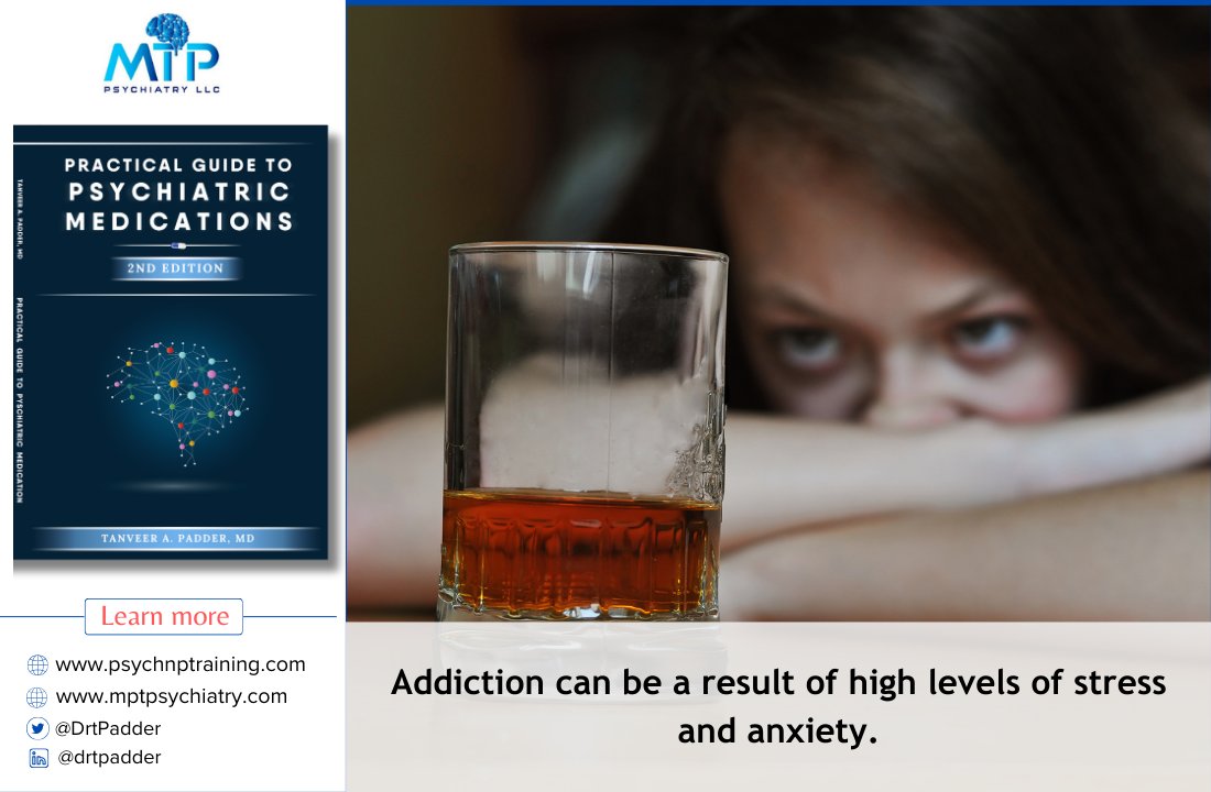 DrtPadder's tweet image. Stress and anxiety can fuel addiction. 💭🍷
Understanding mental health is the first step to healing.

Learn more: psychnptraining.com 

#MentalHealth #AddictionAwareness #Psychiatry #Stress #Anxiety #Recovery