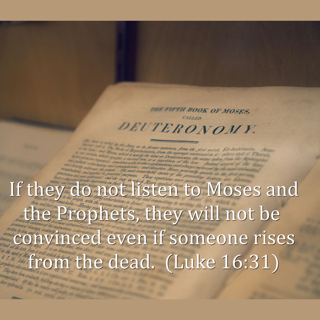 Hardened beliefs can blind us to the truth. In Luke 16:19-31, even resurrection couldn’t persuade those unwilling to listen. God’s Word is clear—the real question is whether we’ll humble ourselves to hear and believe. #Hope #WednesdayintheWord #RestoreHope