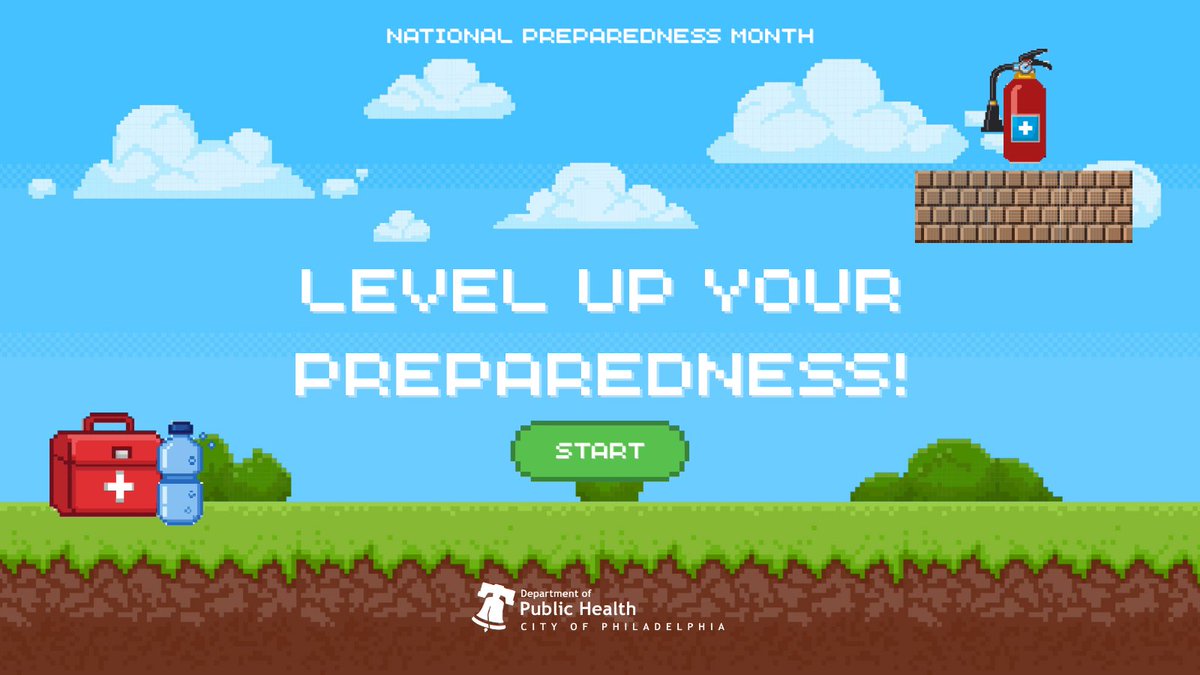 Every level isn’t the same and that goes for emergency plans too. Everyone’s needs are different so make sure to create your emergency plan according to the needs of your household. #LvlUpPreparedness #NationalPreparednessMonth