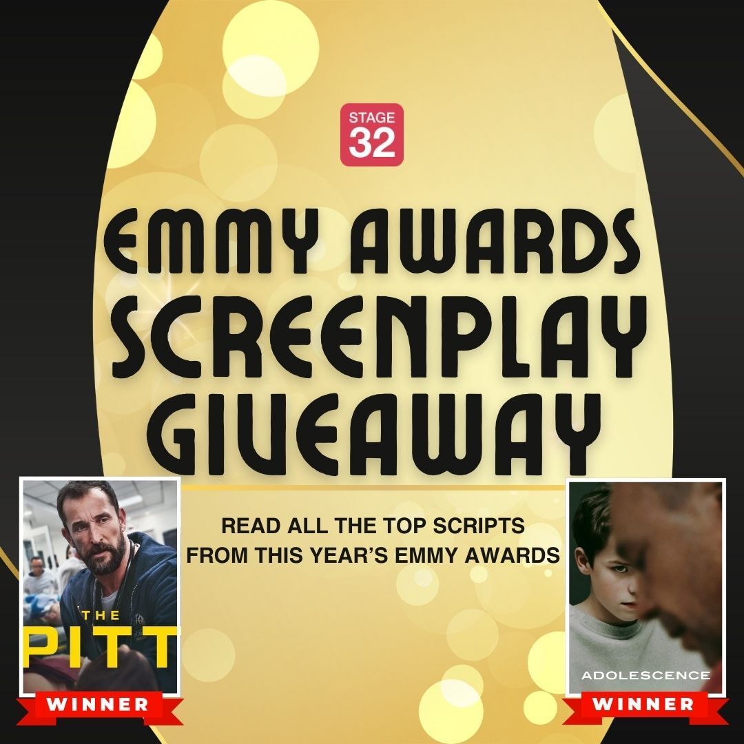 Stage32Scripts's tweet image. 🏆 Learn from the best to BE the best! We've curated 40 Emmy-winning & nominated scripts exclusively for you. Download your collection now! 👇 buff.ly/11LneUY