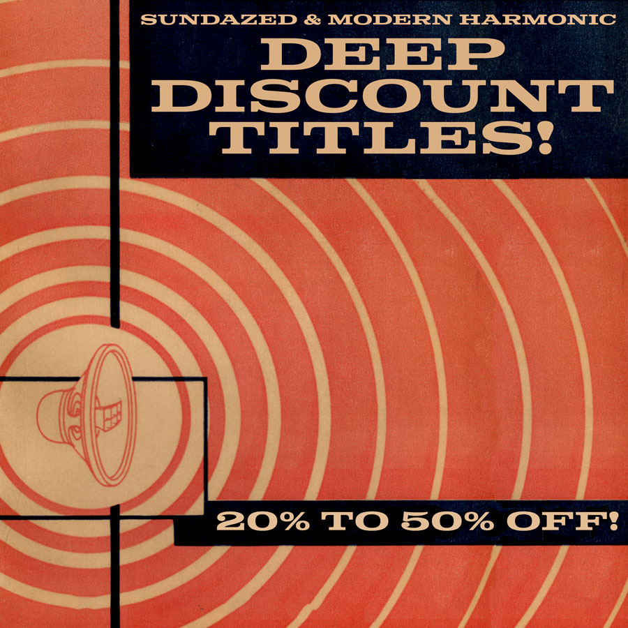 Good news! We've brought back our deep discount section! We're still adding more titles and we've plucked the out of stock ones from the site. Check it out here (20% to 50% off these titles!): sundazed.com/c/824-Sundazed…
