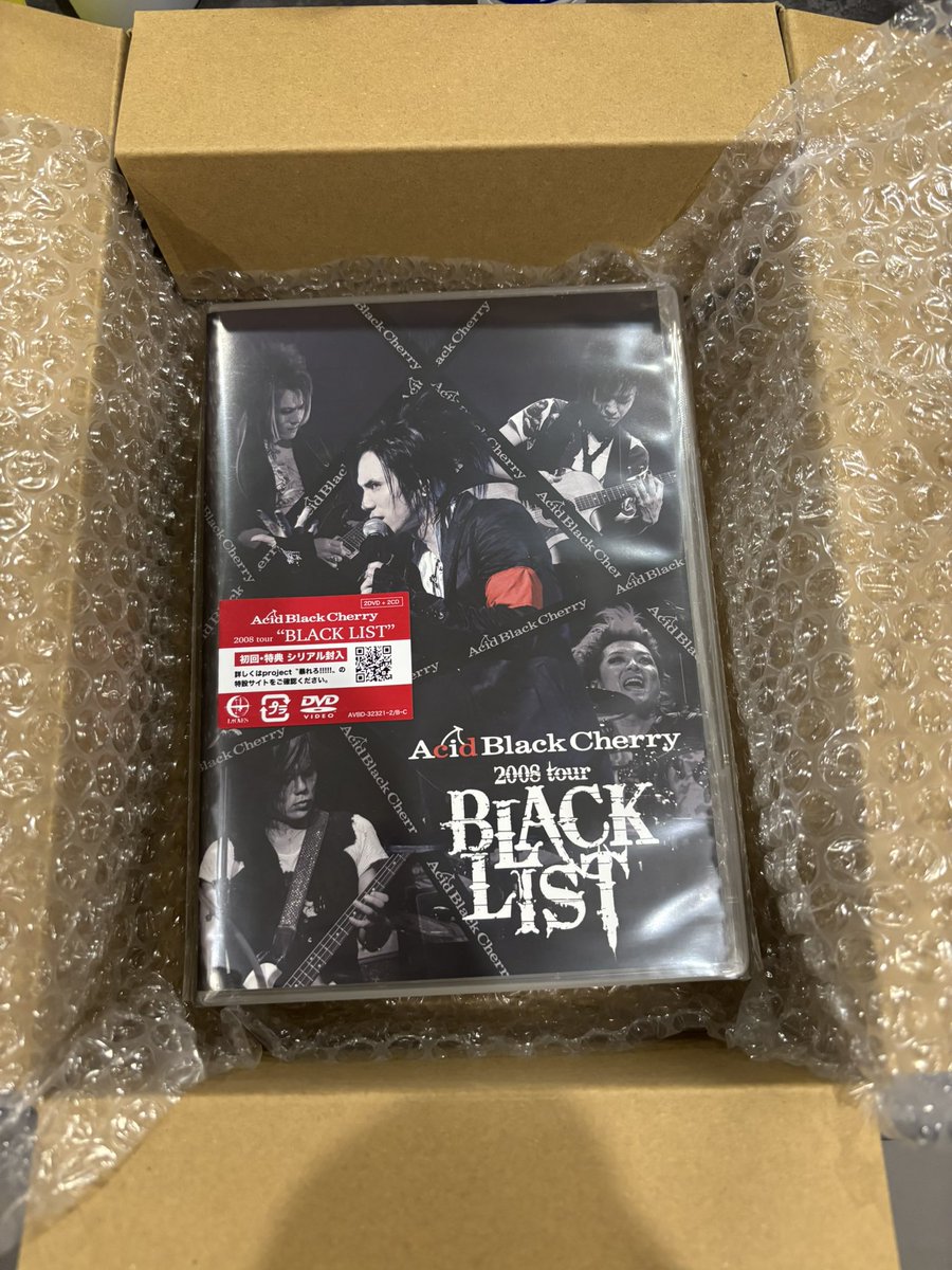Acid Black Cherry【TOUR 2012】【BLACK LIST】 BLACK LIST [CD][OBI] Acid Black Cherry, (yasu), ABC /visual