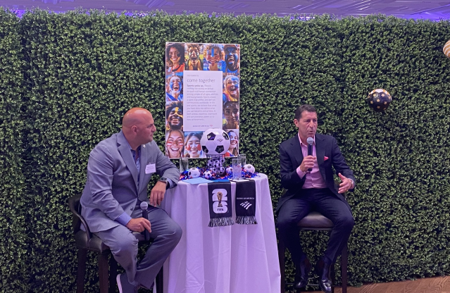 Interesting conversation between President of <a href="/BankofAmerica/">Bank of America</a> #NewJersey Alberto Garofalo and soccer legend Tab Ramos! This quote about coaching really stood out: "there’s not a lot of learning when you’re winning. All the learning comes when you’re... bit.ly/4pFNzcJ