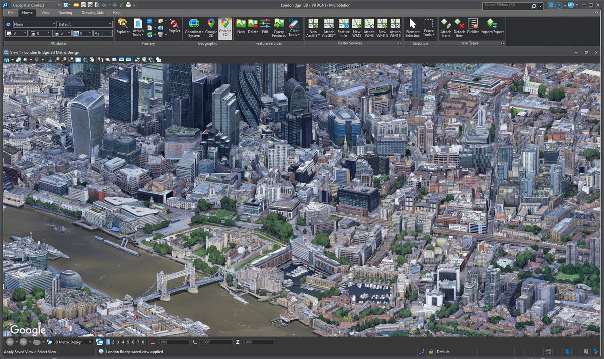CesiumJS's tweet image. With its 2025 release, MicroStation—@BentleySystems&apos; flagship CAD software—introduced support for @opengeospatial #3DTiles using Cesium Native to efficiently deliver that context to professionals worldwide. 

Learn more: hubs.li/Q03KGdFP0