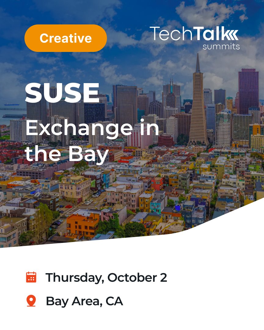 techtalksummits's tweet image. Join #TechTalkSummits and @SUSE for an exciting and exclusive event at The Computer History Museum in Mountain View, CA!

Discover how to break free from VMware lock-in, slash Red Hat costs without migrating, and reinvest your savings into cloud-native, Edge, and AI innovation.…