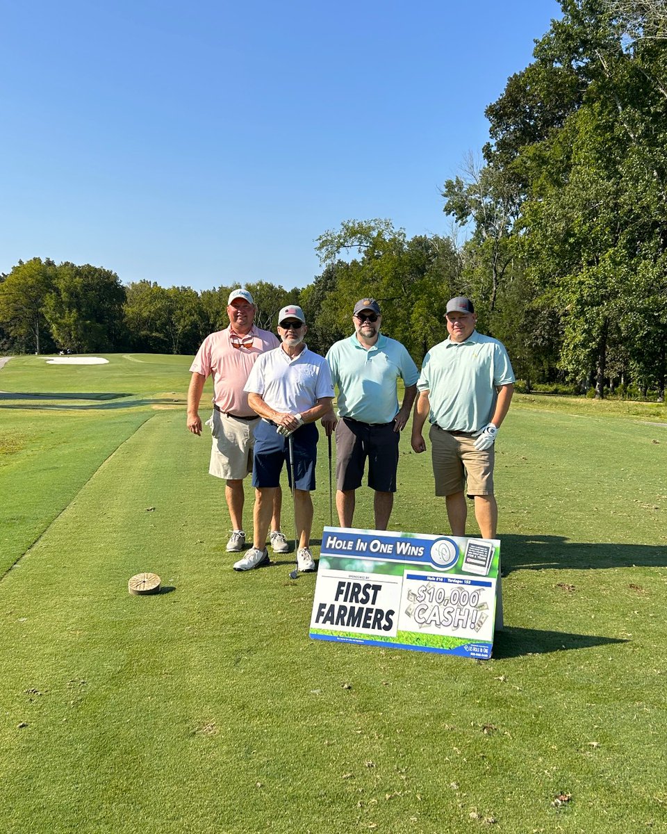 ⛳ We’re proud to sponsor the 18th Annual Golf Classic hosted by the South Central Tennessee Development District! Thank you SCTDD for strengthening our communities. 💙 

#FirstFarmersBank #GrowWithUs