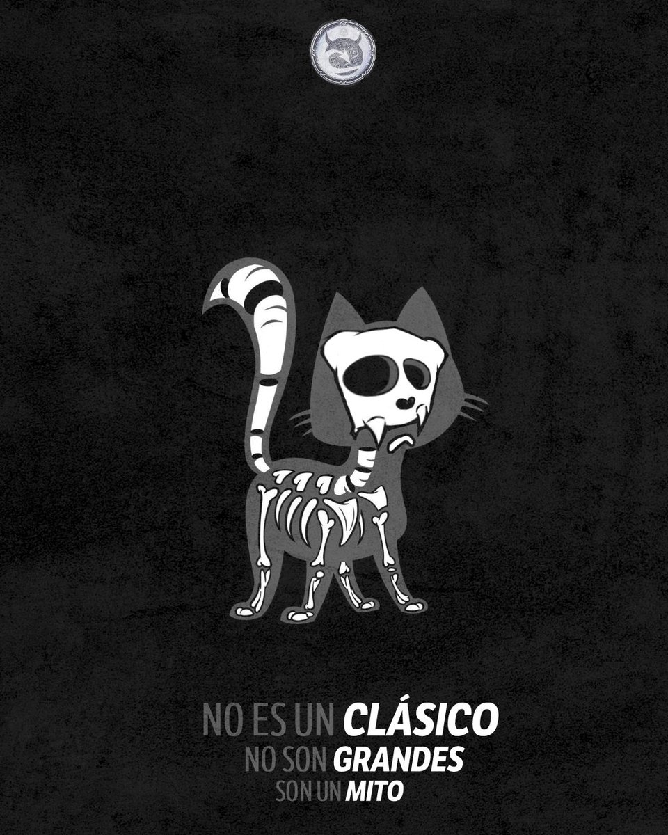 akyanyme's tweet image. No es un clásico
No son grandes
Son un mito
