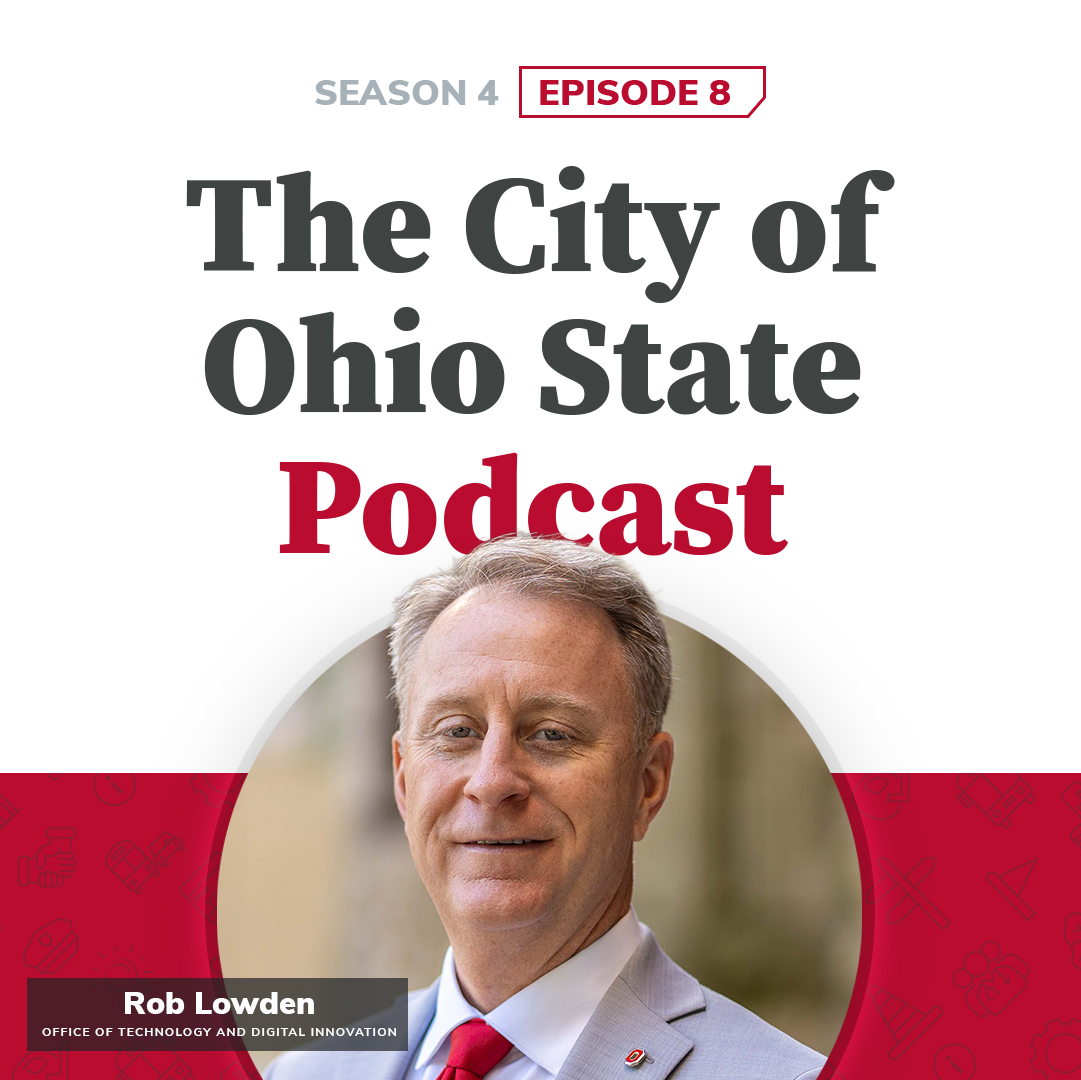 This month on the City of Ohio State Podcast new CIO Rob Lowden discusses how he will help set the future direction for technology on campus, what excites him most about joining the Buckeye community, and how OTDI is shaping the university’s future.

🔗 : bit.ly/42NNEkF
