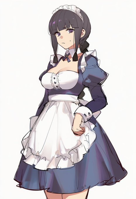 北上しゃんメイド服 