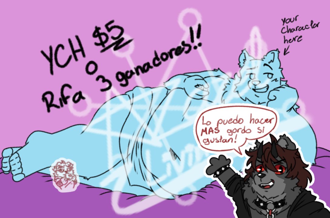 It's big boys season!
You already know the rules:
❤️ like
🔃 retweet
💬 comment your big boys for a chance to win one of the three places
The raffle ends this Tuesday, September 30

the YCH will remain open after the raffle is over

and I can make him FATTER if you want