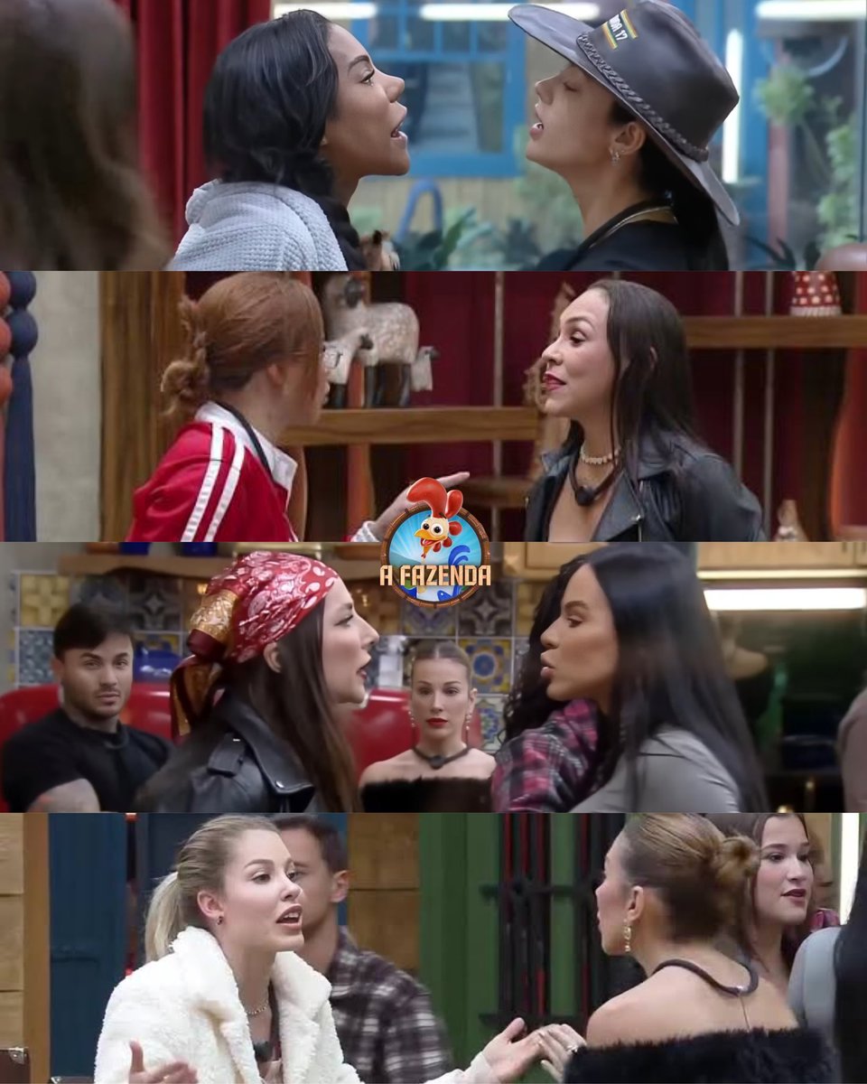 BBB teria que rodar umas dez edições pra alcançar o nível de rivalidade feminina que a fazenda entrega em dez dias. #AFazenda17