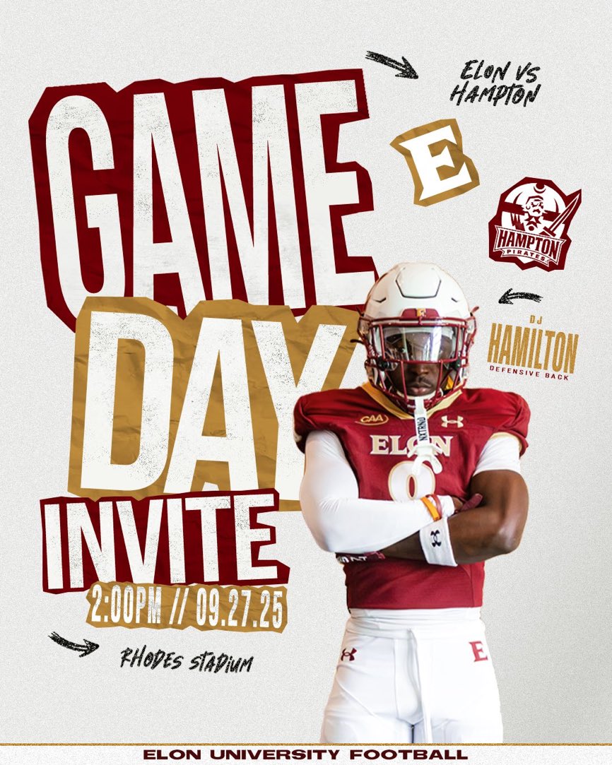 Hudson Irwin (@hudsonirwin2027) on Twitter photo I will be at Rhodes Stadium this Saturday to watch Elon vs. Hampton. 🐦🔥 Thanks for the invite ! <a href="/TonyTrisciani/">Tony Trisciani</a> <a href="/CoachDougMartin/">Doug Martin</a> <a href="/CappsHal/">Hal Capps</a> <a href="/Coach_Stad/">Alex Stadler</a> <a href="/NCHSTrojanFB/">Northwest Cabarrus Football</a> <a href="/CoachE_Morman/">Eric Morman</a> <a href="/cheek2017/">Davis Cheek</a> <a href="/mfarrellsports/">Mike Farrell</a> <a href="/FarrellPromo/">FarrellPromotions</a> <a href="/pepman704/">Matt Morrow</a> <a href="/charlottepreps/">Observer Preps</a> <a href="/PrepRedzoneNC/">Prep Redzone North Carolina</a> I will be at Rhodes Stadium this Saturday to watch Elon vs. Hampton. 🐦🔥 Thanks for the invite ! <a href="/TonyTrisciani/">Tony Trisciani</a> <a href="/CoachDougMartin/">Doug Martin</a> <a href="/CappsHal/">Hal Capps</a> <a href="/Coach_Stad/">Alex Stadler</a> <a href="/NCHSTrojanFB/">Northwest Cabarrus Football</a> <a href="/CoachE_Morman/">Eric Morman</a> <a href="/cheek2017/">Davis Cheek</a> <a href="/mfarrellsports/">Mike Farrell</a> <a href="/FarrellPromo/">FarrellPromotions</a> <a href="/pepman704/">Matt Morrow</a> <a href="/charlottepreps/">Observer Preps</a> <a href="/PrepRedzoneNC/">Prep Redzone North Carolina</a>