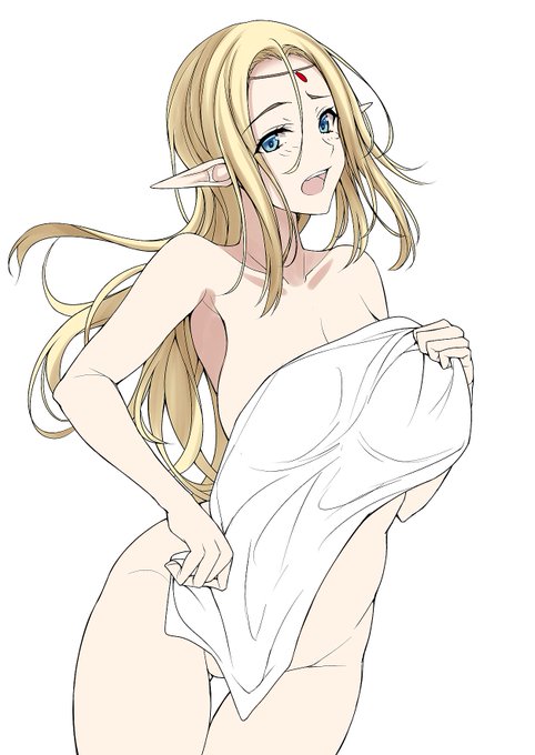 エルフさん塗り塗り 