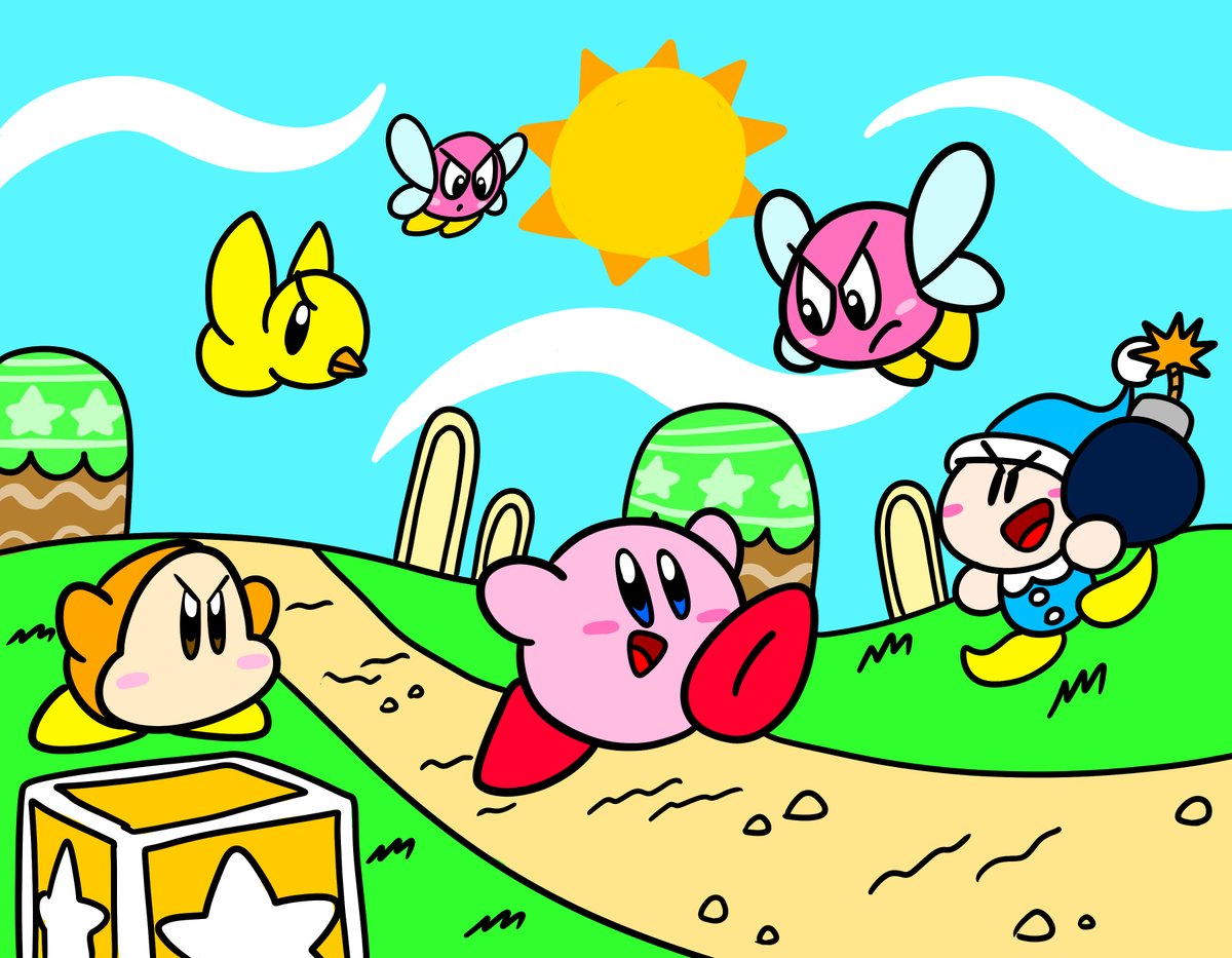 Adventure in dream land #Kirby