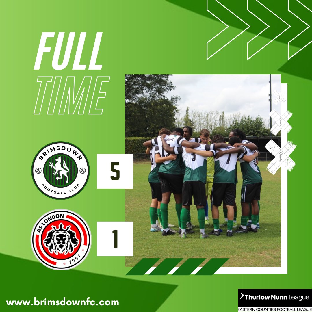 Full Time result vs <a href="/ASlondonfc/">AS London</a>