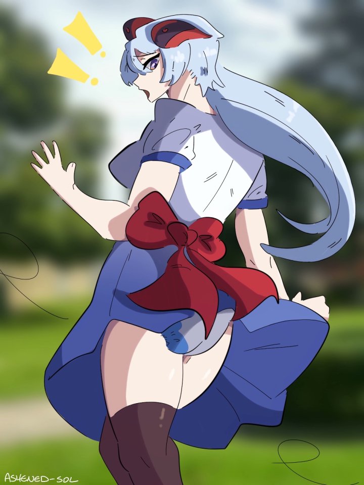 Ganyu art, trying to post more regular art