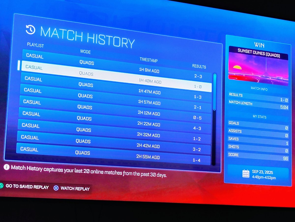 SupeRGooFy's tweet photo. @RL_Status I was in a 4v4 match yesterday and I completed the 1991 boost and a shut out in the same match. My friend got credit for it and I did not. Please fix this bug https://t.co/dvAAkdkz1Z