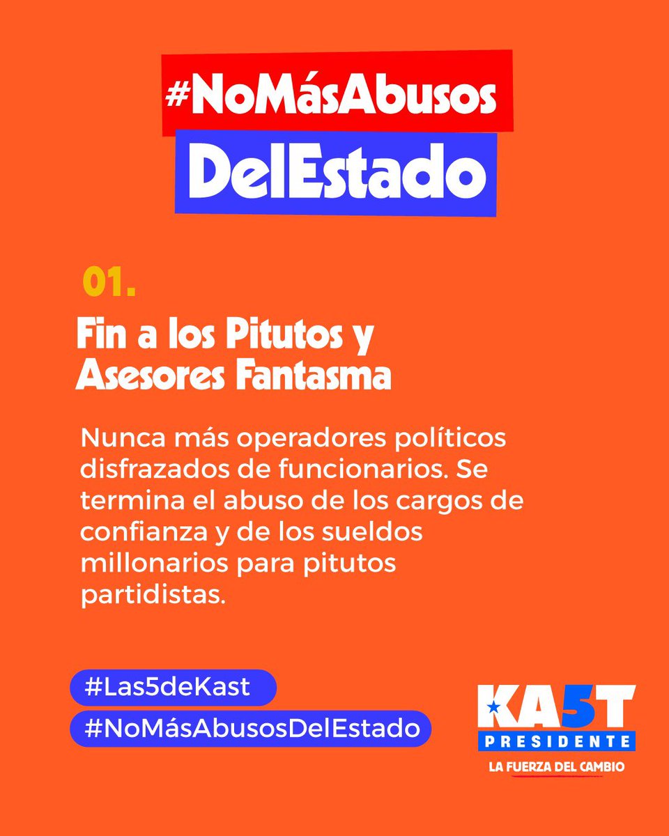 Necesitamos un cambio radical en la administración de los recursos del Estado #NoMásAbusosDelEstado
