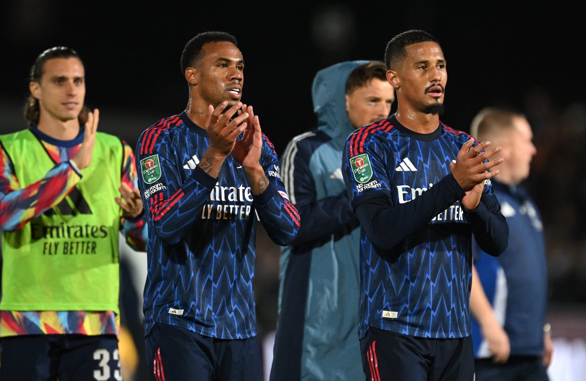 An incredible turnout for our 3,000 Gooners making the midweek journey up to Vale Park.

Safe travels back home 👏