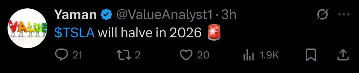 CernyLibor's tweet image. He’ll still be negative on his $TSLA short, lol.