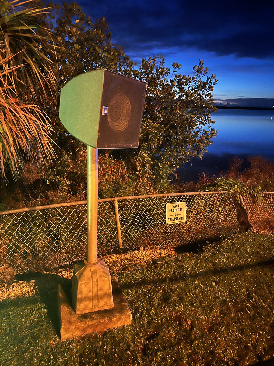PHSBaseballLive's tweet image. NASA uses the same speakers at their Kennedy Space Center launch gallery that we do on the field 😎