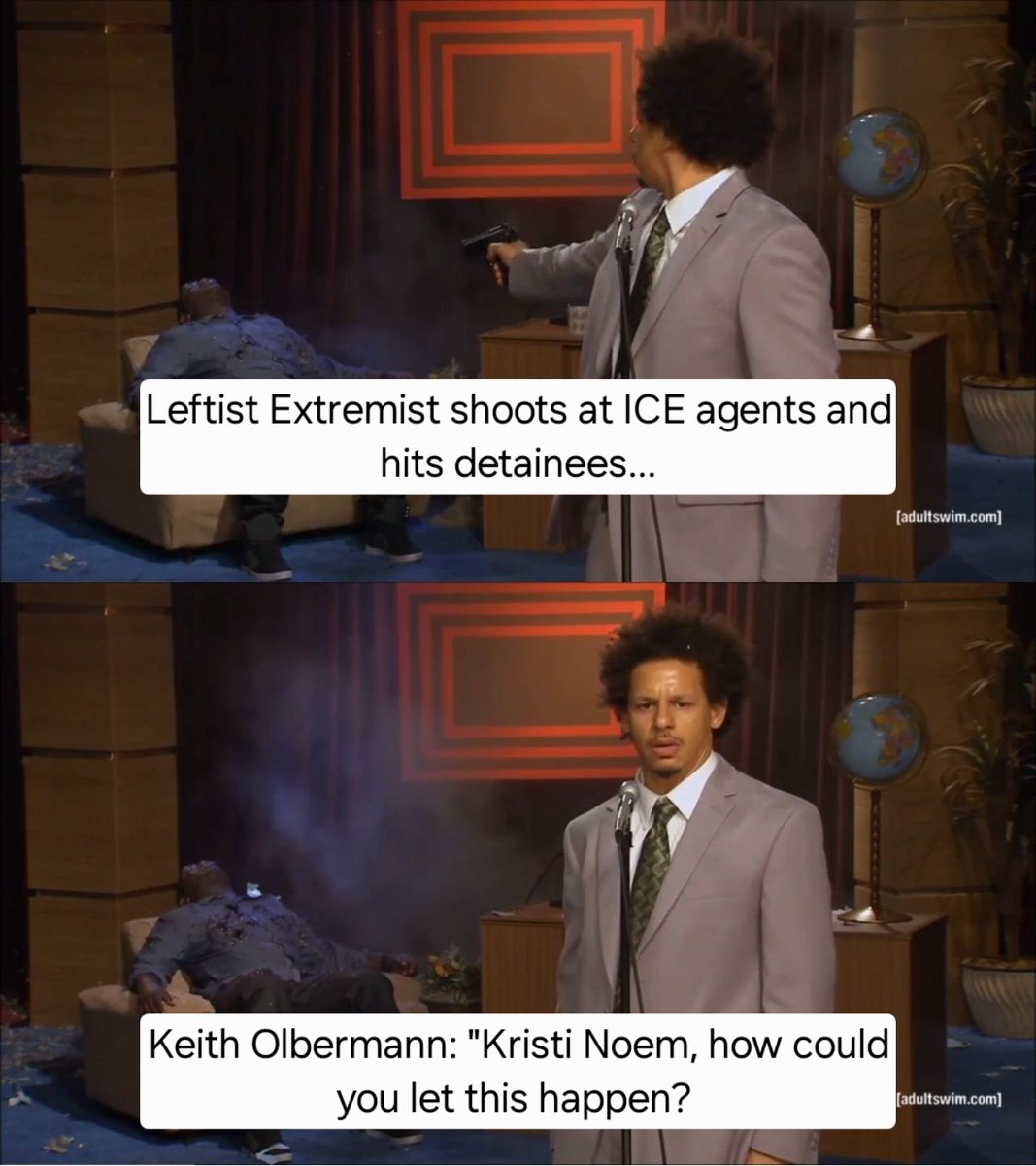 <a href="/KeithOlbermann/">Keith Olbermann</a> <a href="/Sec_Noem/">Secretary Kristi Noem</a> <a href="/skrappjaw/">Skrappjaw 🇺🇲</a>
