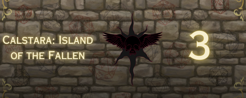 Announcement Time!
Quests, cultists, and conspiracies. The heroes have uncovered dark plans brewing in Knight’s Dusk, and everything is connected...in Session 3 of Calstara: Island of the Fallen:
📅Friday 9/26 @7:30 PM EST  
📷Streaming on: youtube.com/@RealmsBeyondR… 
Are you ready?