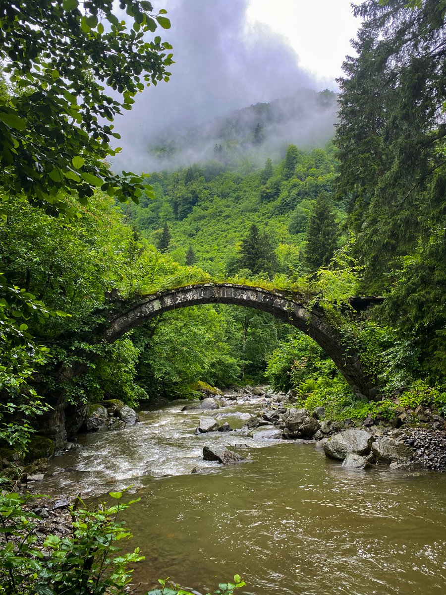 Borçka Atanoğlu Köyü Asırlık  Kemer Köprüsü artık yok. Sel felaketi ve uzun süren bakımsızlık sonucu tarihten bir parça daha yok edildi.