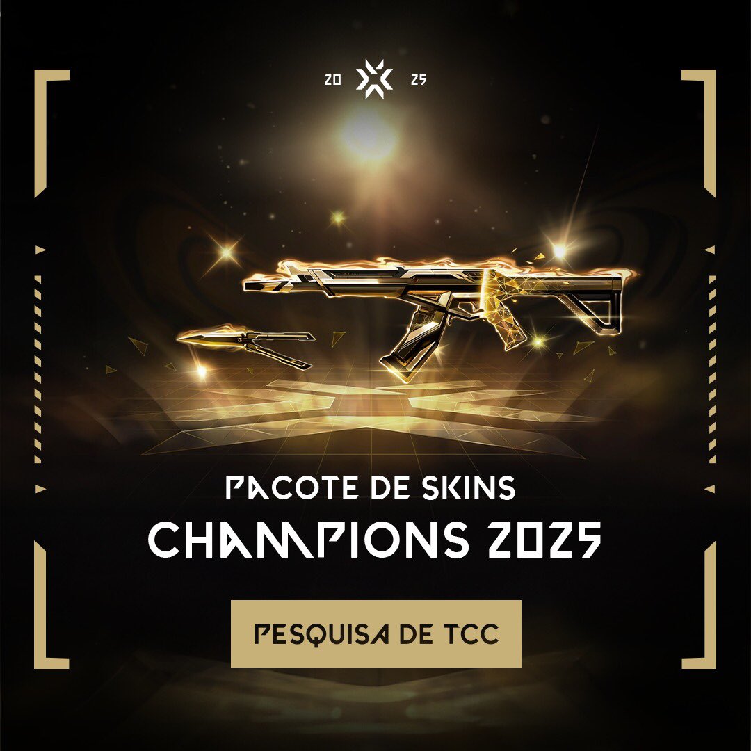 salvemodesto's tweet image. 🚨 Salve galera! 🎮

Estou fazendo meu TCC sobre o impacto dos influenciadores na retenção dos jogadores de Valorant!

Vou sortear um Pacote Champions 2025 ou R$250 em gift cards da Steam para os respondentes.

📆 Sorteio: 06/10/2025

🔗 Responda aqui:

docs.google.com/forms/d/e/1FAI…