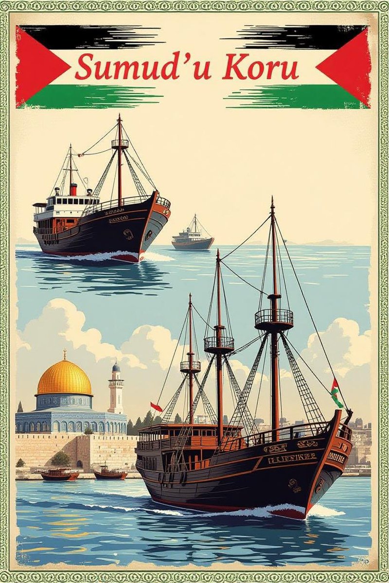 Zulüm bizdense ben bizden değilim diyenlerin yolculuğu.

SUMUD’u KORU. 🚢 

#WeAreSumud