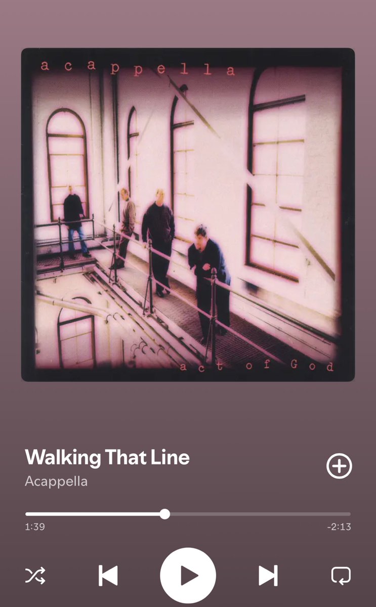 One of the childhood ones. And it’s been sustaining me lately.