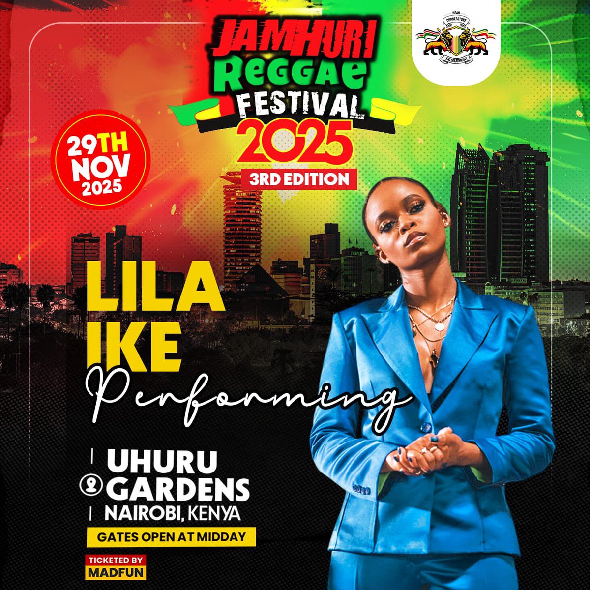 blazey_blaze's tweet photo. It is salary week. Early bird tickets for the Jamhuri Reggae Festival 2025 courtesy of @Cornerstoneke are on sale. Rush to get one before this window closes. 

LINK: https://t.co/fvwdGBBQhw https://t.co/DXxNLmvxw6