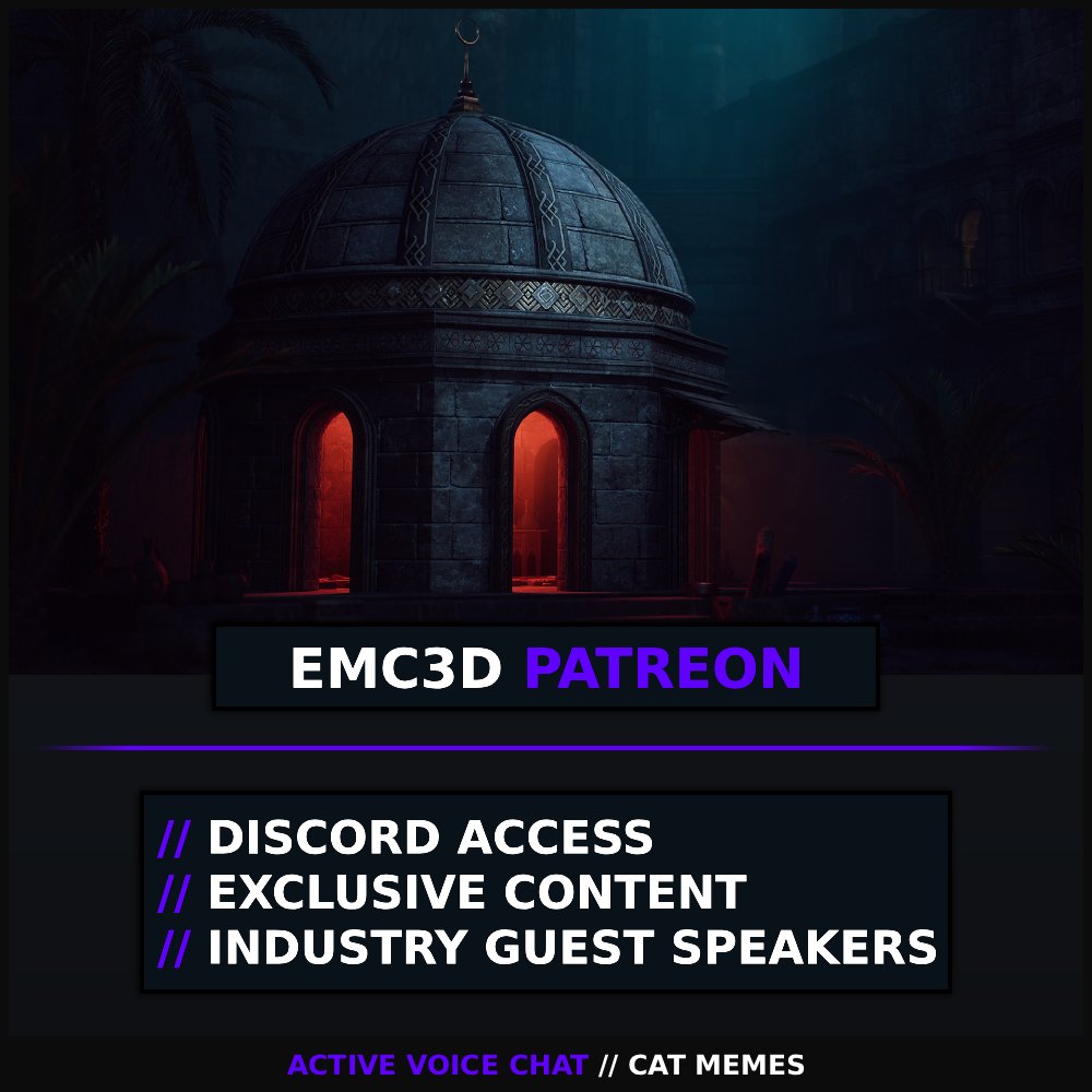 EMC3D - Game Art tweet media