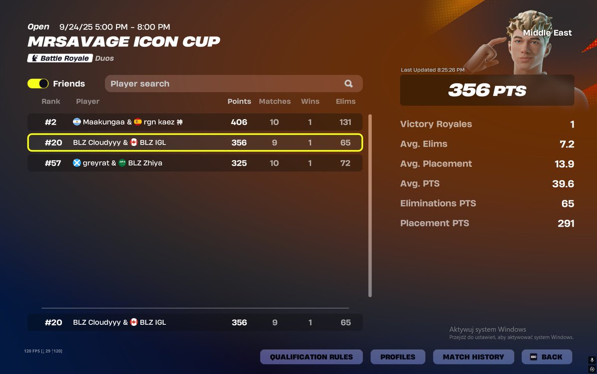 won <a href="/MrSavage/">MrSavage</a> skin with mr sell guy known as <a href="/BattleBloo4728/">BLZ dani3l</a>