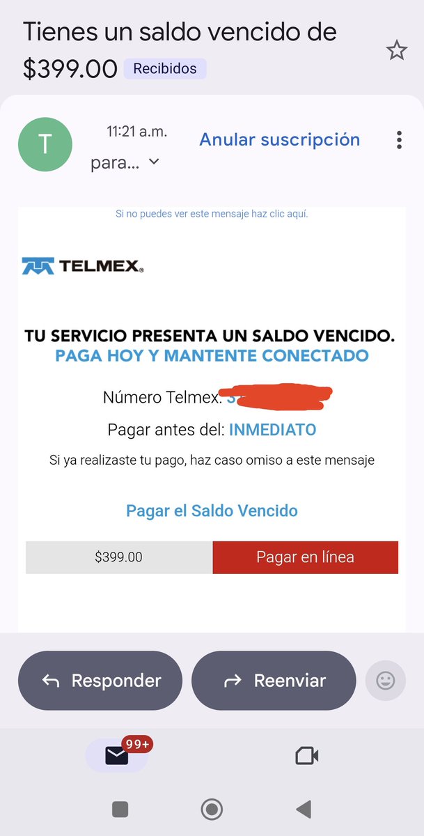 Mar_moreeee's tweet photo. @TELMEXSoluciona tengo 3 semanas sin servicio y solo llaman y piden esperar y esperar y ahora quieren que les pague un servicio que siguen SIN BRINDARMELO!!!... @Profeco https://t.co/rX2Fqhd3bG