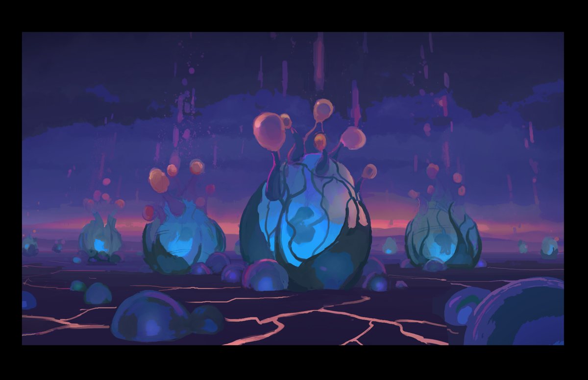 What do you think would make this painting even cooler?

I'm quite fond of this sketch but I think something is missing, and I'm not sure what it is.

If someone has an idea I might try it out :)

#digitalpainting