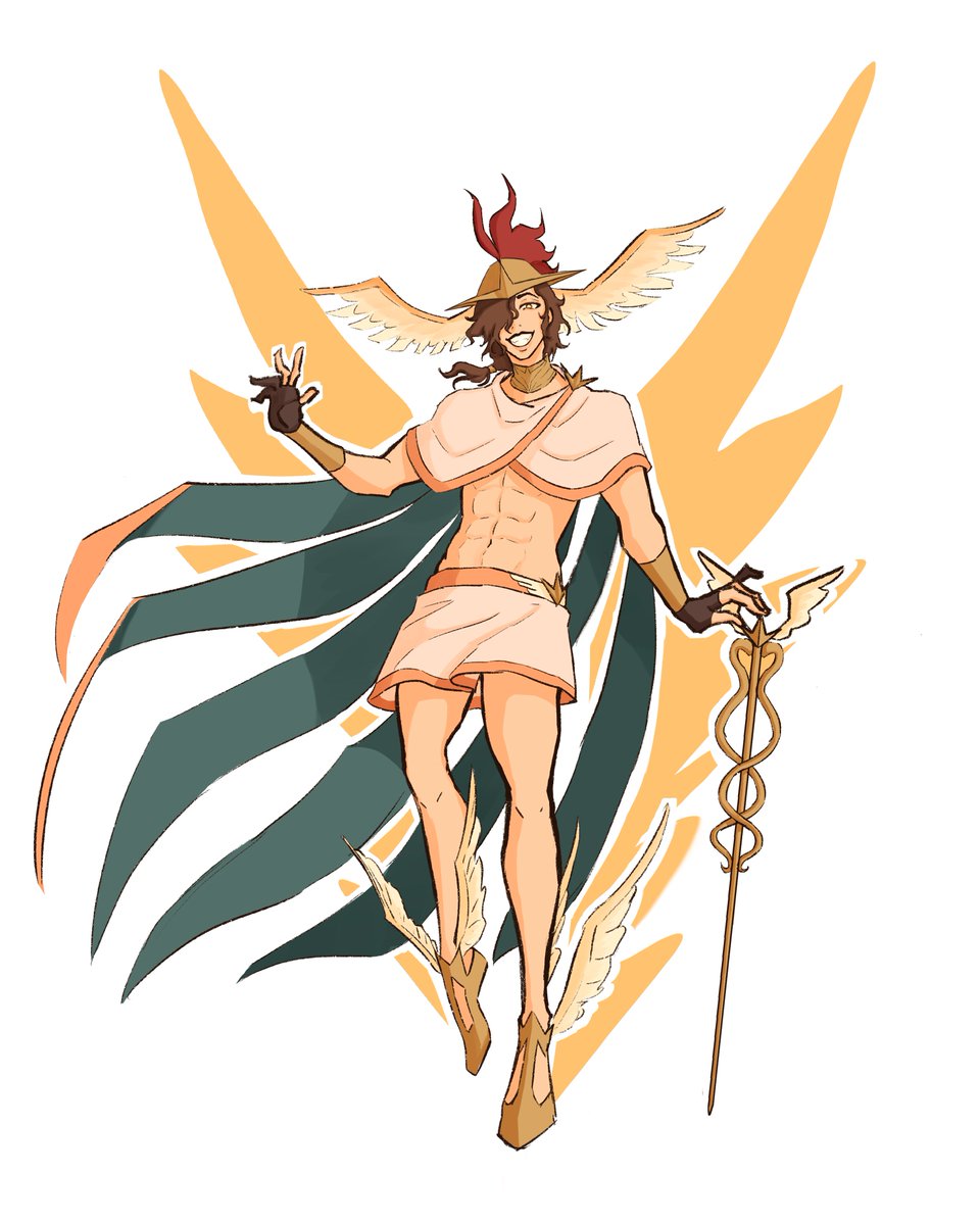 Hermes the alpha Mail-Man

#Hermes #Mercury #epicthemusical #epicthemusicalfanart #GreekMythology