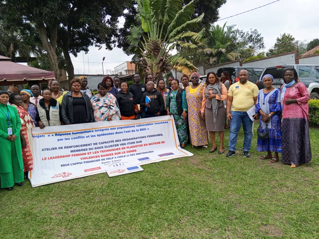Lancement de l'atelier de renforcement de capacités des organisations féminines sur le LEADERSHIP FEMININ &amp; TECHNIQUES DE PLAIDOYER par la Coordination du S/Cluster VBG avec l'appui financier de Help a  Child <a href="/afiamama/">AFIA MAMA RDC</a> <a href="/annytenga/">ANNY  T. MODI</a>   
<a href="/RienSlesFemmes/">Rien sans les Femmes</a>
<a href="/tappingdiotima/">Noemi Dalmonte</a> 
#BUNIA #VBG