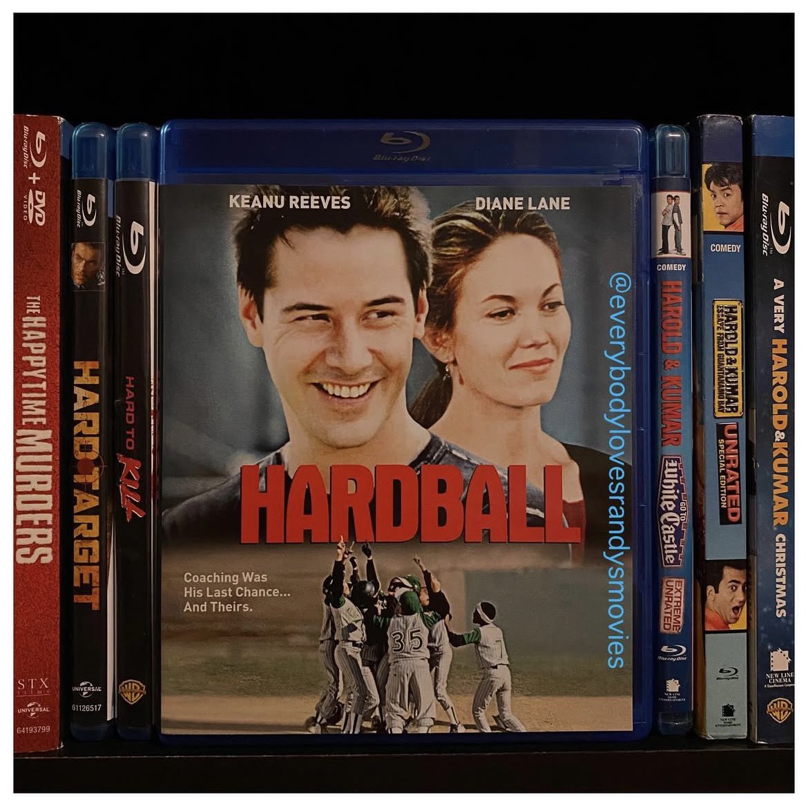 RandysMovies's tweet photo. Movie: #Hardball (2001)
Starring: #KeanuReeves #DianeLane #JohnHawkes #DBSweeney #MikeMcGlone #GrahamBeckel #MarkMargolis #BryanCHearne #MichaelPerkins #DeWayneWarren #JulianGriffith #MichaelBJordan
Directed By: #BrianRobbins
#BluRay
#MovieNerd
#MovieCollector
#BluRayCollection
#MovieCollection
#MovieBuff
#DanielCoyle
#PhysicalMedia
#FilmTwitter ⚾️