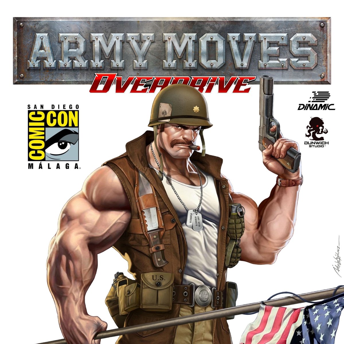 DinamicSoftware's tweet image. Army Moves Overdrive se presenta en la Comic-Con de Málaga en la conferencia “50 años de videojuegos en España” que organiza el Museo OXO. 
&amp;gt; Palacio de Congresos de Málaga / Gaming Plaza 
&amp;gt; Viernes 26 de septiembre / 14:00 horas
No te lo pierdas!!!