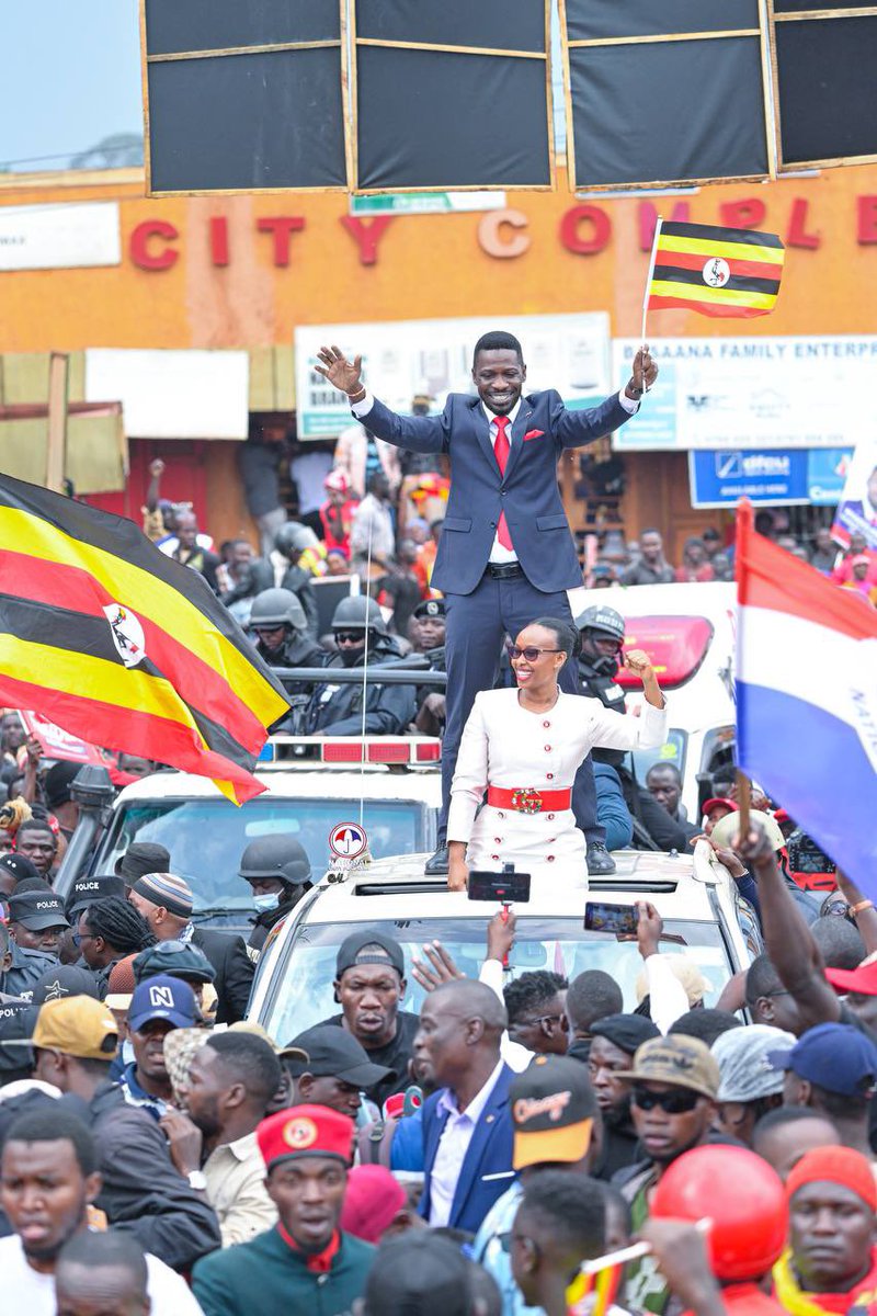 NUP_Ug's tweet photo. We have successfully accompanied our presidential candidate H.E Kyagulanyi Ssentamu Robert (@HEBobiwine ) for his nomination as our flag bearer in the 2026 polls. 

It has been a journey of selflessness, determination, sacrifice and resilience as hordes of our supporters braved the security crackdown and a heavy downpour and stayed with us all the way to our secured venue in Nateete. 

We just can’t thank you enough for the spirit of perseverance that you have demonstrated as we launched our PROTEST VOTE. To all who have braved the usual security brutality, we want to assure you that your pain won’t go in vain. 

To everyone that stayed at the venue as a heavy downpour ensued, we celebrate your commitment. That alone is a sign that we are relentlessly pursuing our liberation purpose. 

Thank you NATEETE, Thank you KAMPALA, Thank you ALL who made it through. The journey to FREEDOM starts NOW.
#BobiWineNomination
#ProtestVoteUg2026
#ANewUgandaNow