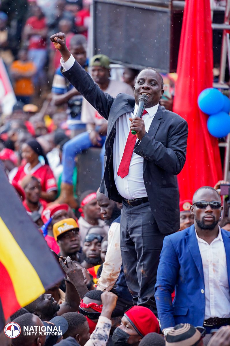 NUP_Ug's tweet photo. We have successfully accompanied our presidential candidate H.E Kyagulanyi Ssentamu Robert (@HEBobiwine ) for his nomination as our flag bearer in the 2026 polls. 

It has been a journey of selflessness, determination, sacrifice and resilience as hordes of our supporters braved the security crackdown and a heavy downpour and stayed with us all the way to our secured venue in Nateete. 

We just can’t thank you enough for the spirit of perseverance that you have demonstrated as we launched our PROTEST VOTE. To all who have braved the usual security brutality, we want to assure you that your pain won’t go in vain. 

To everyone that stayed at the venue as a heavy downpour ensued, we celebrate your commitment. That alone is a sign that we are relentlessly pursuing our liberation purpose. 

Thank you NATEETE, Thank you KAMPALA, Thank you ALL who made it through. The journey to FREEDOM starts NOW.
#BobiWineNomination
#ProtestVoteUg2026
#ANewUgandaNow